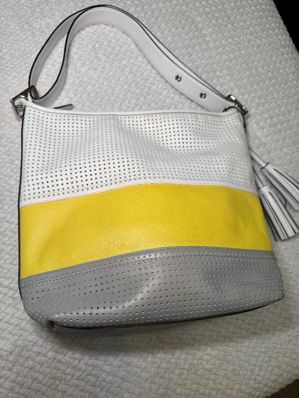 Coach legacy leather shoulder bag